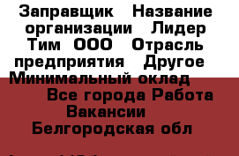 Заправщик › Название организации ­ Лидер Тим, ООО › Отрасль предприятия ­ Другое › Минимальный оклад ­ 23 000 - Все города Работа » Вакансии   . Белгородская обл.